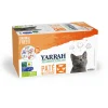Yarrah Bio Kat Mult-Pack Alu Kuip - Kattenvoer - 8x100 g