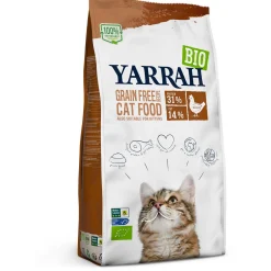 Yarrah Biologisch Grain-Free Kip - Kattenvoer
