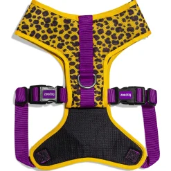 Zee.Dog Harnas Mesh Honey Geel&Zwart - Hondentuig