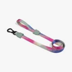 Zee.Dog Looplijn Bliss Mintgroen&Pink&Blauw - Hondenriem