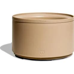 Zee.Dog Verstelbare Voerbak Sand - Hondenvoerbak - Ø20.2x30 cm Zand