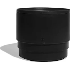 Zee.Dog Voerbak Verstelbaar Gotham - Hondenvoerbak - Ø20.2x30 cm Zwart