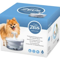 Zeus Drinkfontein - Hondendrinkbak - Ø23.5x22 cm 1.5 l Wit