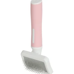 Zolux Anah Cat Retro Slicker Small - Kattenvachtborstel - 7.3x3.3x16.5 cm Pink Wit S