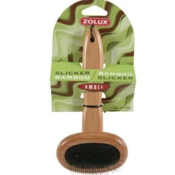 Zolux Bamboo Slicker - Hondenvachtborstel