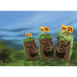 Zolux Groeiend Decor Totemhoofd - Aquarium - Ornament - 4.5x4.5x7.9 cm