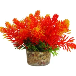 Zolux Kunstplanten Op Grind - Aquarium - Kunstplant - Assorti per stuk Small