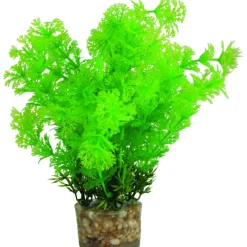 Zolux Kunstplanten Op Grind - Aquarium - Kunstplant - Groen per stuk Medium