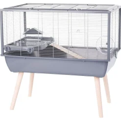 Zolux Neolife 80 Hamsterkooi - Dierenverblijf - 78x48x75 cm Grijs