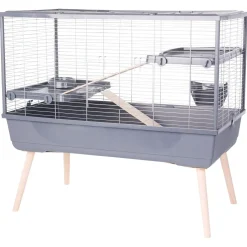 Zolux Neolife 100 Knaagdierkooi - Dierenverblijf - 99x54x92 cm Grijs
