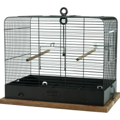 Zolux Retro Vogelkooi Celestine - Vogelverblijven - 48x31x41 cm Bruin