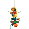 Zoo-Max Helice Tower - Vogelspeelgoed - 978 g Rood Blauw Oranje