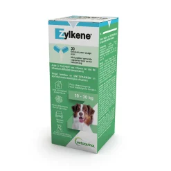 Zylkene Capsule 225 Mg - Anti stressmiddel - 225 mg 30 caps Voor Middelgrote Honden (10-30 Kg)