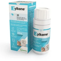 Zylkene Capsule 75 Mg - Anti stressmiddel - 75 mg 30 caps Voor Katten En Kleine Honden (< 10 Kg)